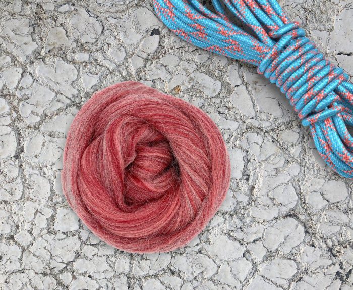 Lontwol - Alpaca/Merino Monte Rosa Red - Afbeelding 2