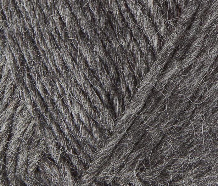 Álafoss lopi dark grey 0058