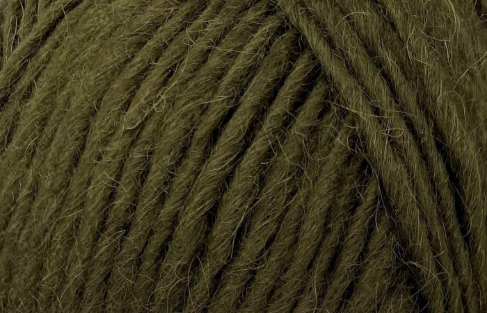 Álafoss lopi dark olive 9987